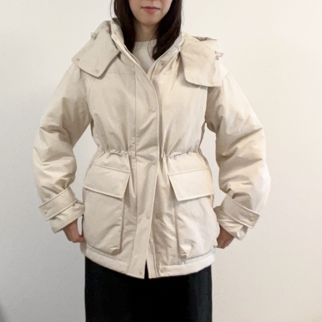 ユニクロできれいめダウンを買いました！】「ハイブリッドダウンコート
