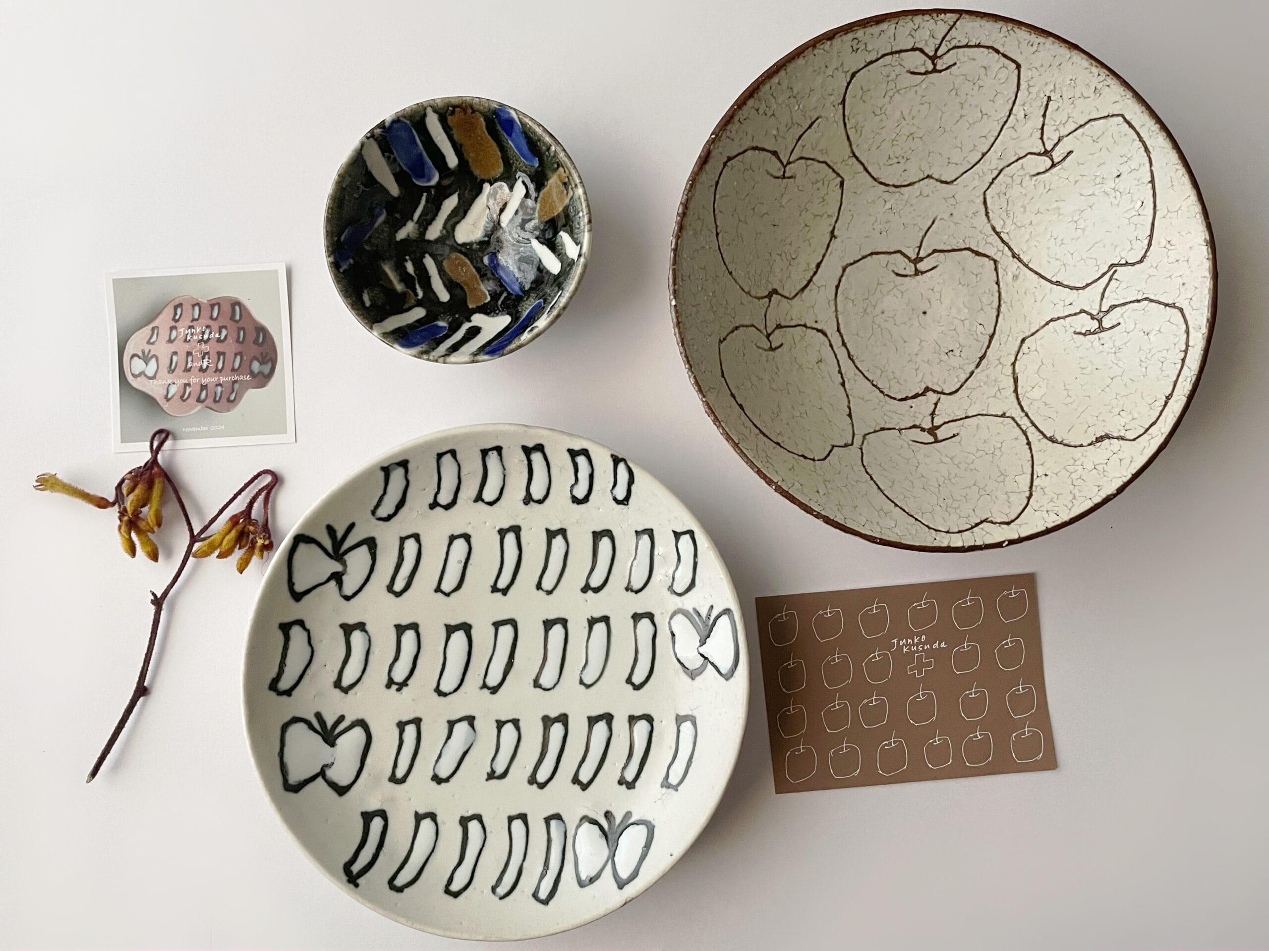 5点】楠田純子さん作陶の器を買い足し！＃gallery林檎の木andR | LEE