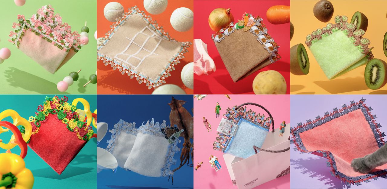 みっこ様おまとめ品 近沢レースハンカチ 近沢レース店 2025春夏