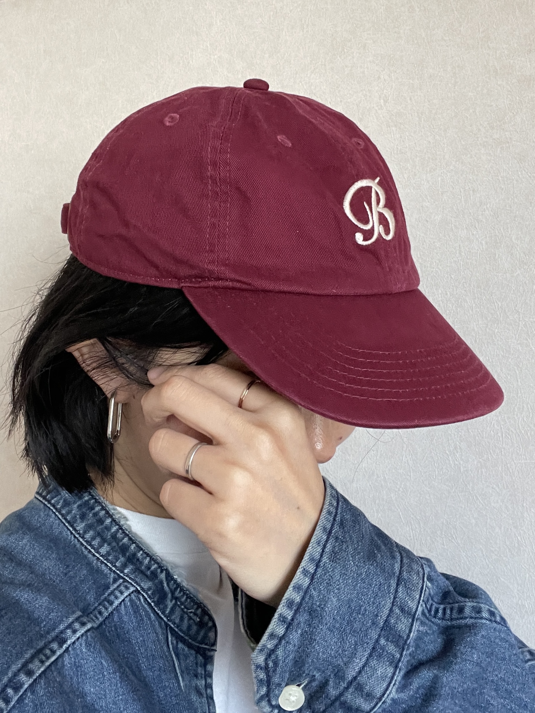 MADISONBLUE】大人が似合うシックなキャップ「B CAP」 | LEE