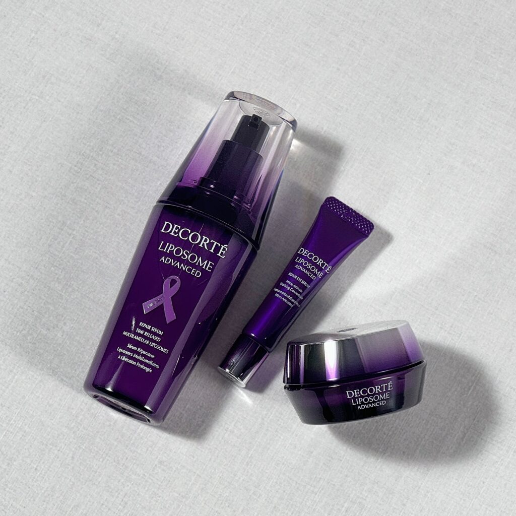 コスメデコルテ“リポソーム”にパープルリボンセット登場。お得に買える