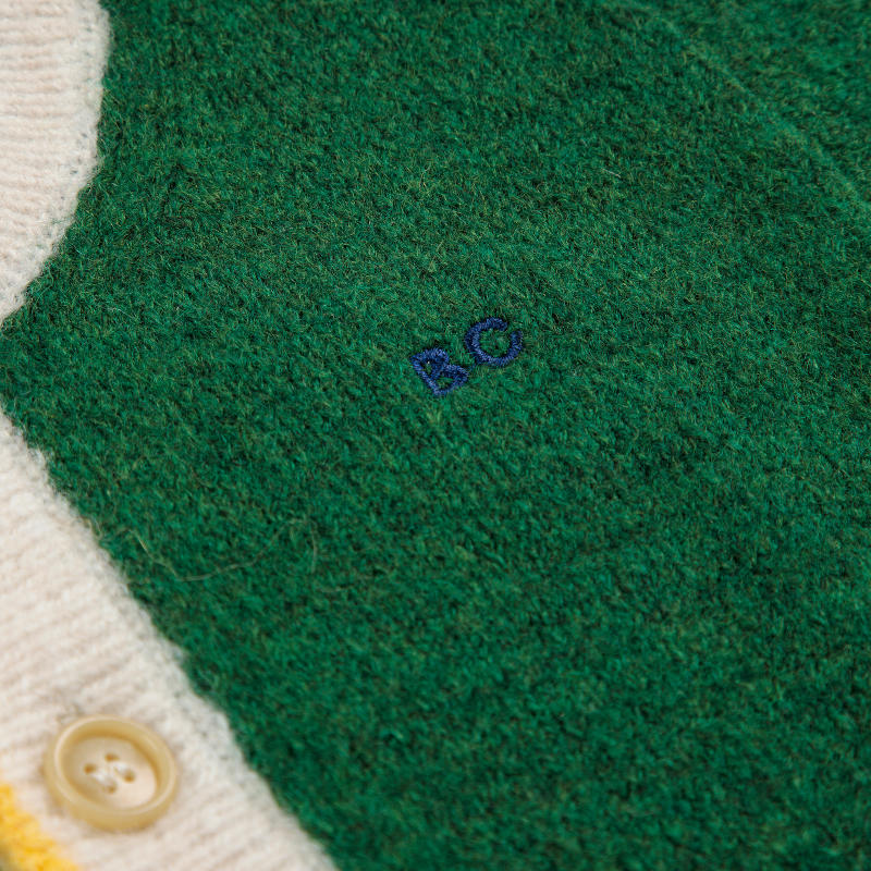 BOBO CHOSES（ボボショーズ）2025AW Kaleidoscope jacquard cardigan