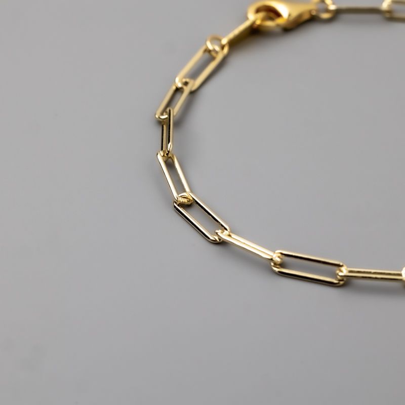 新価格】マイベーシックチェーンブレスレット（ゴールド／シルバー