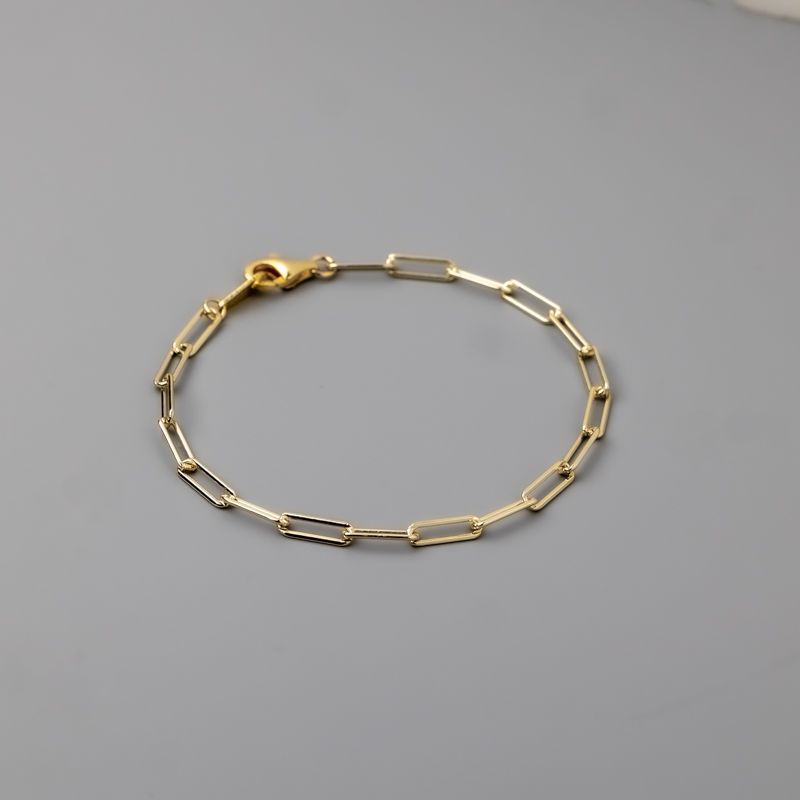 新価格】マイベーシックチェーンブレスレット（ゴールド／シルバー