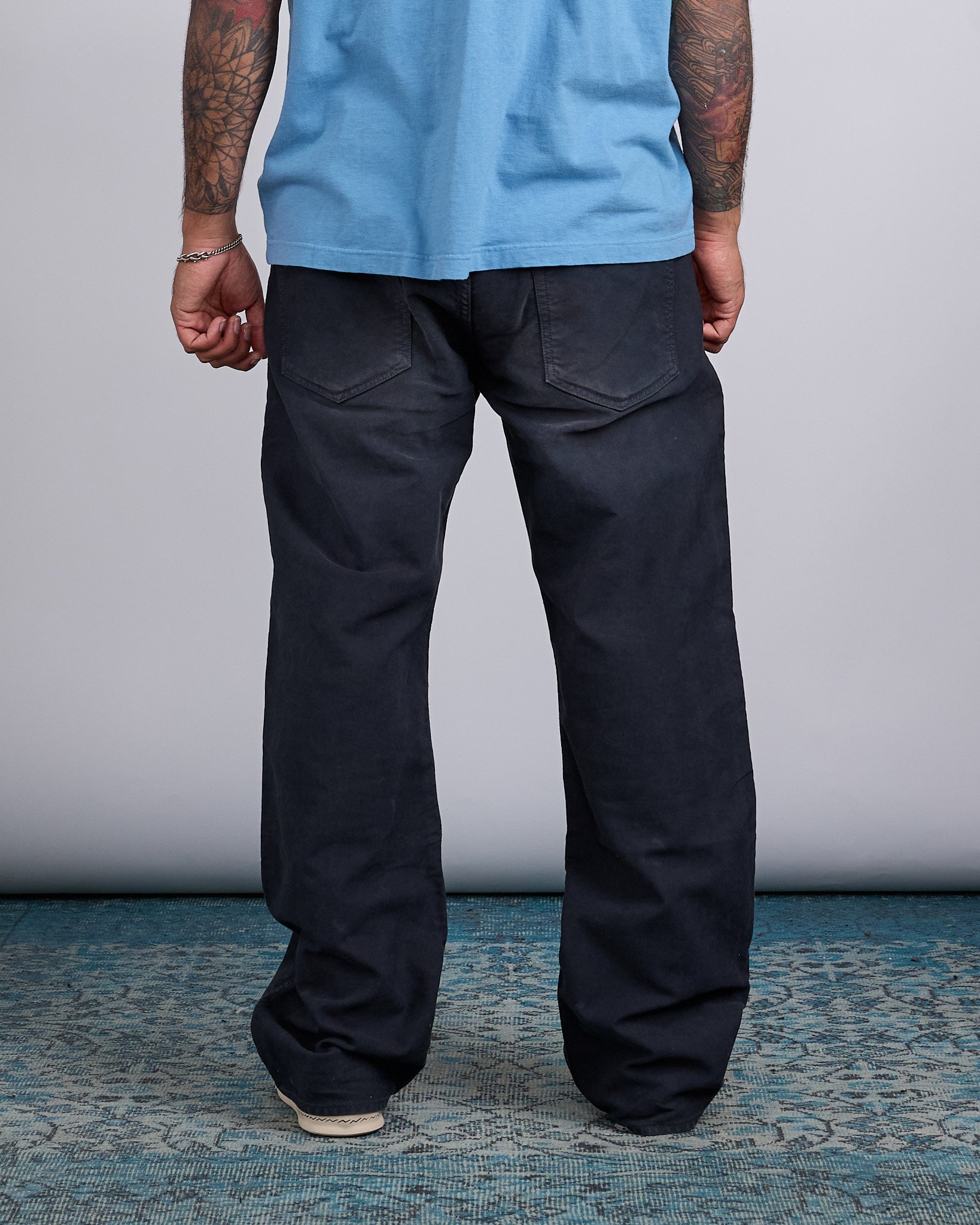 visvim Fluxus 01 Wide G.Cords Pant Black – LESS 17