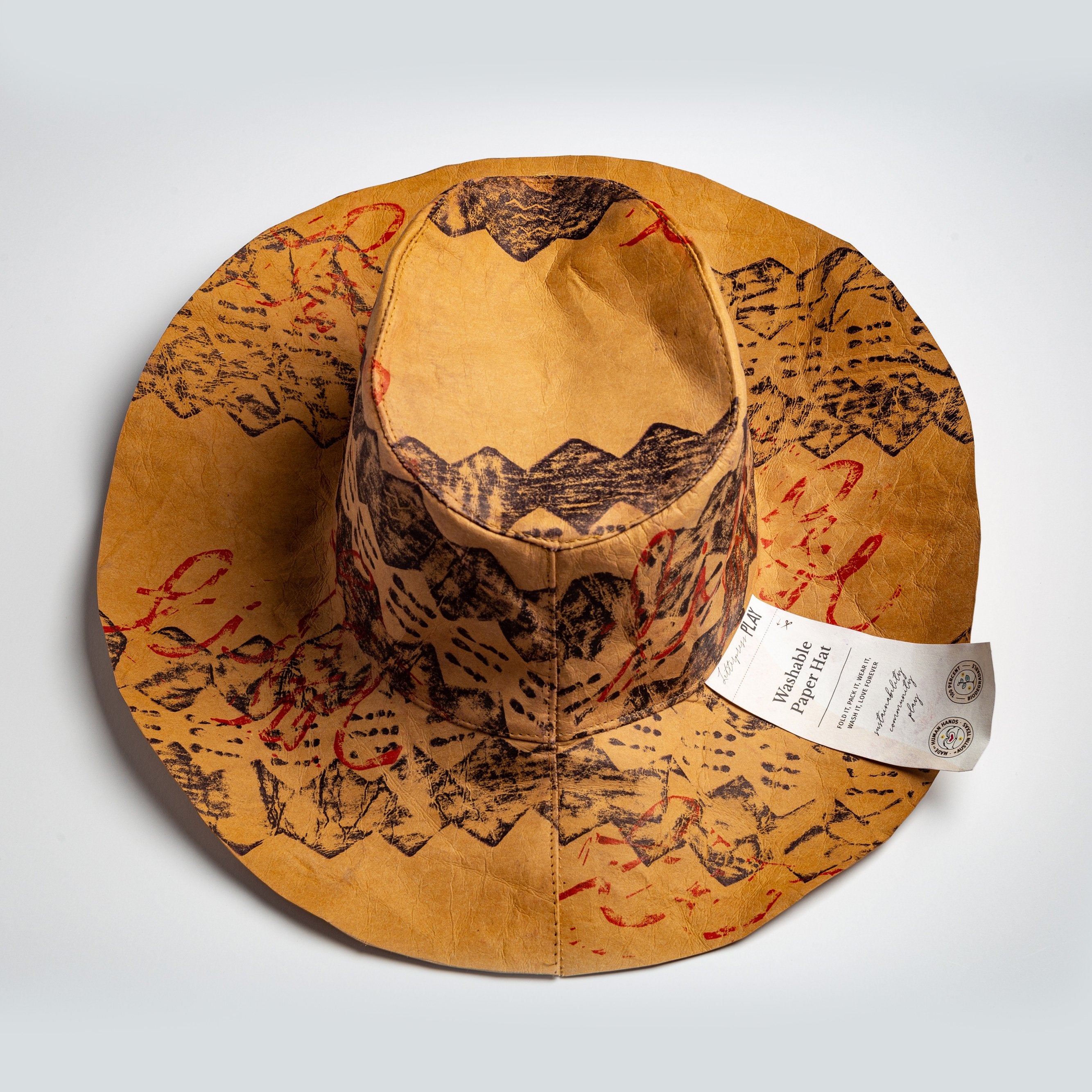 The Daddy-o Washable Paper Hat – Letterpress PLAY