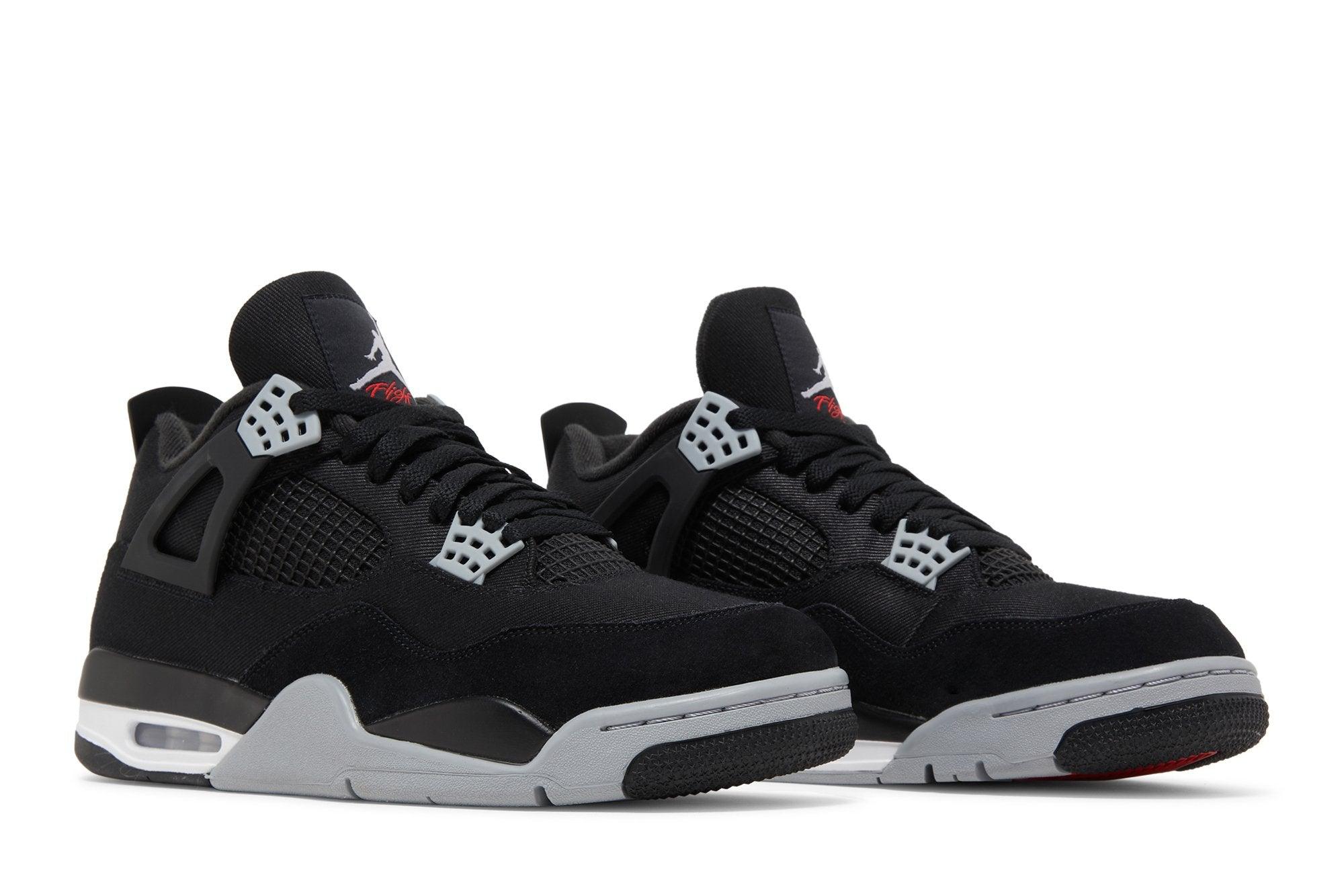 Tênis Air Jordan 4 SE Black Canvas Preto | LK Sneakers