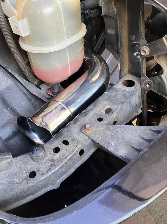 MR-Sのテクノプロスピリッツ・インレットダクト・吸気系・ピカピカ