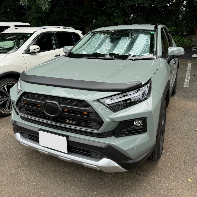 RAV4のLADDER FRAME・EGRバグガード・取付金具が固くてひと苦労