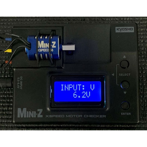 Kyosho X-SPEED MINI-Z Motor Checker MZW124 | HRC Mini-Z Arena