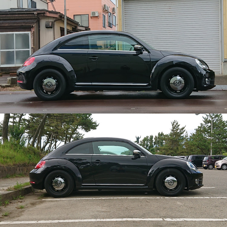 ザ・ビートルの車高調整・愛車に感謝・H&Rに関するカスタム事例｜車の