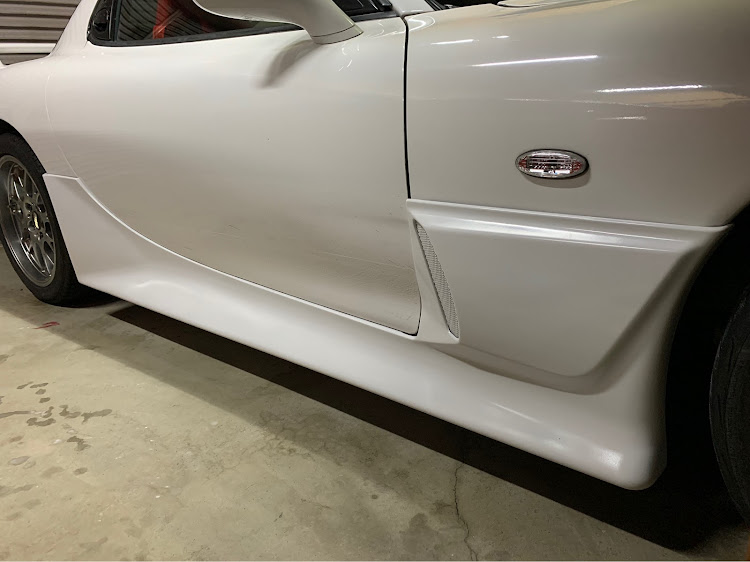 RX-7のRX-7・FD3S・MAZDASPEED・サイドステップ・仮合わせに関する