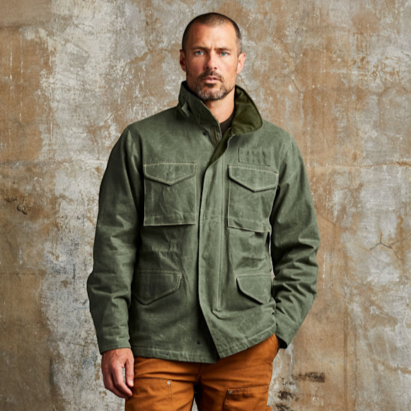 Waxed M65 Field Jacket – Line of Trade