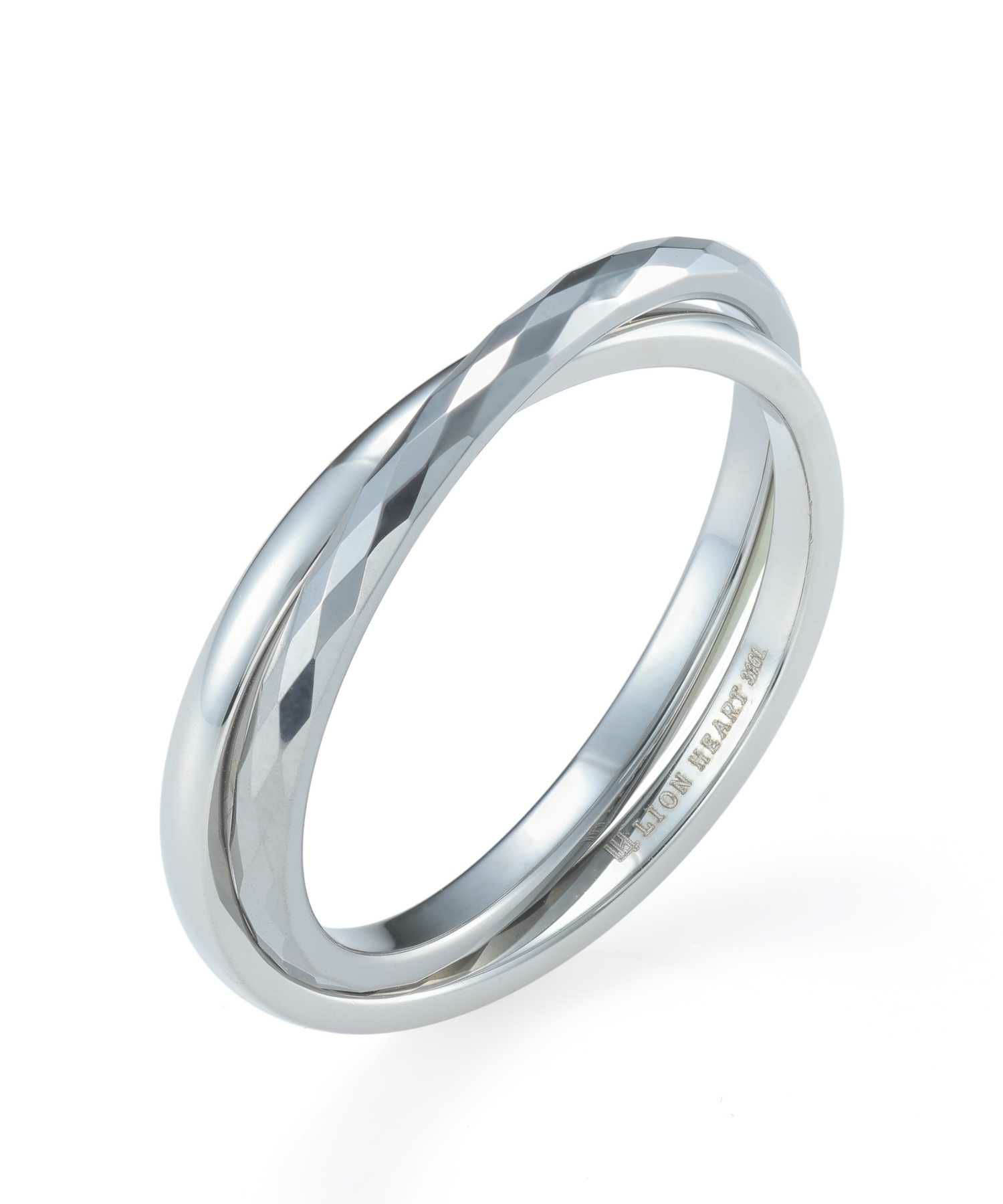 限定展開】“LH-1”カッティングデュアルリング/サージカルステンレス