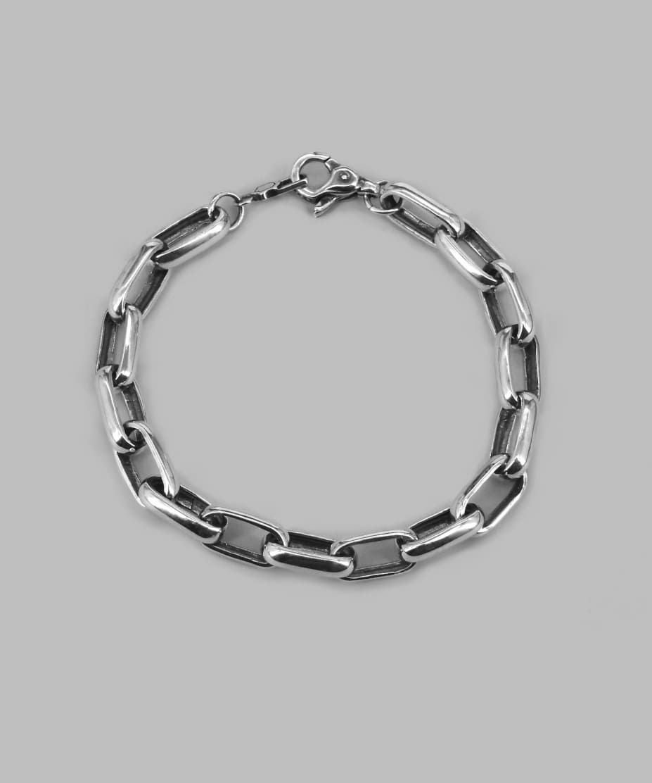 ラウンデッドファットブレスレット/シルバー925 | LION HEART STORE