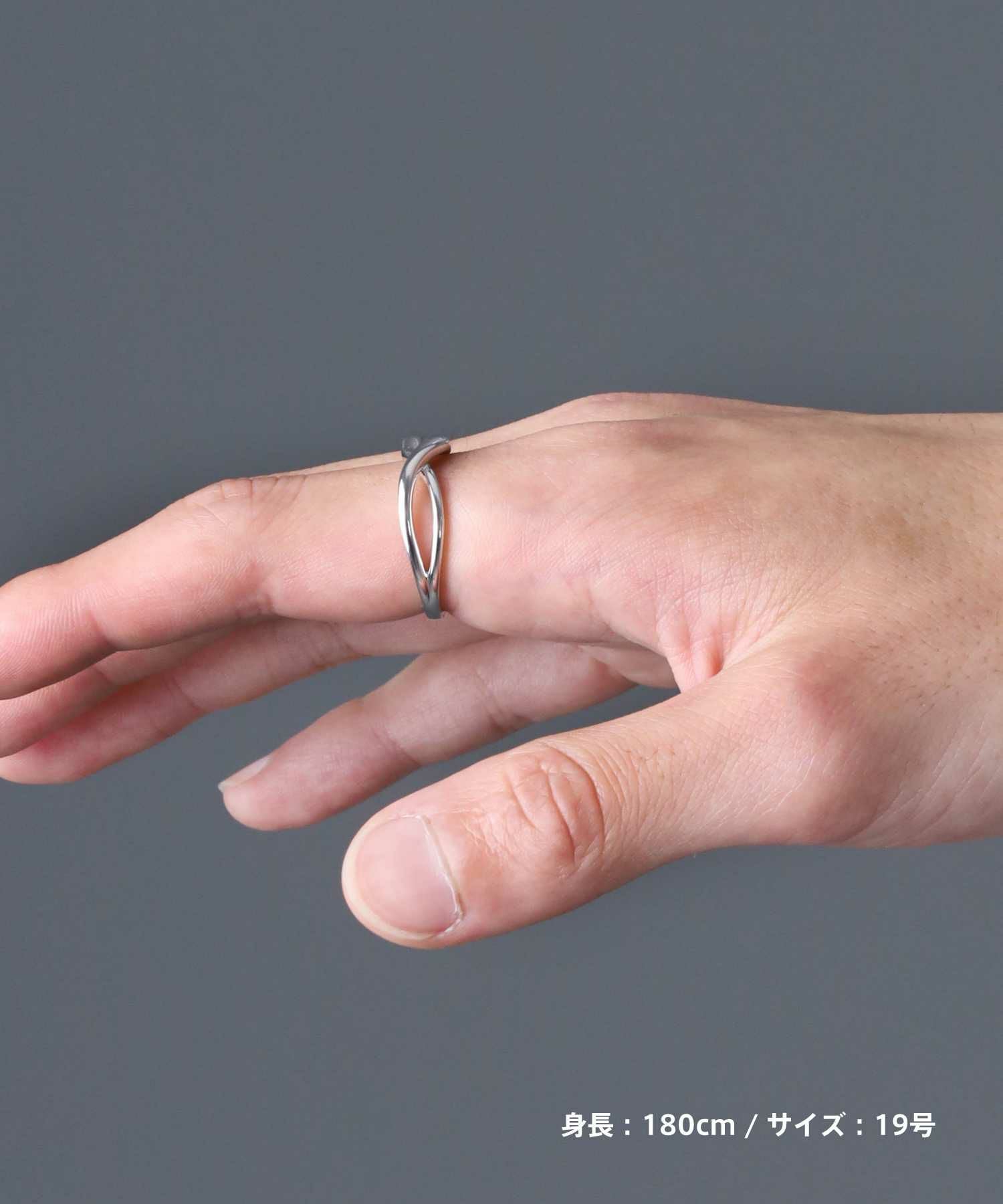 for Gift”eraカーヴレイヤードリング/シルバー925 | LION HEART STORE