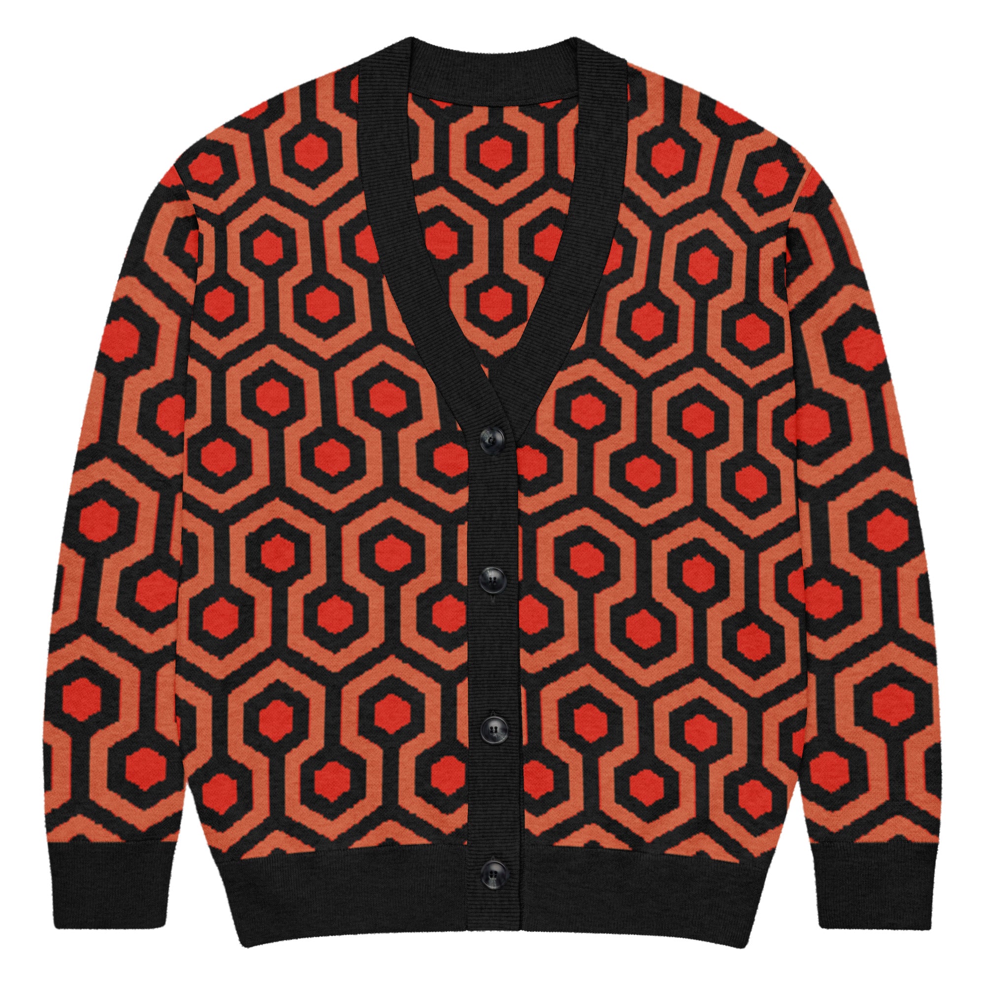 Overlook Knit Cardigan – The Shining Carpet Sweater - Liberty Maniacs