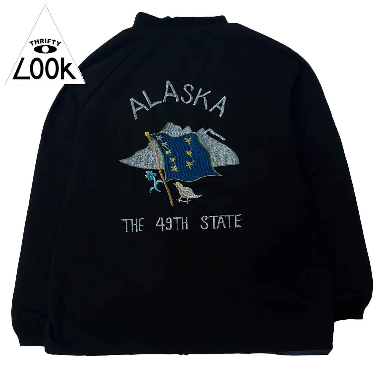 THRIFTYLOOKスリフティルックREVERSIBLESOUVENIRALASKAJACKETCOTTON