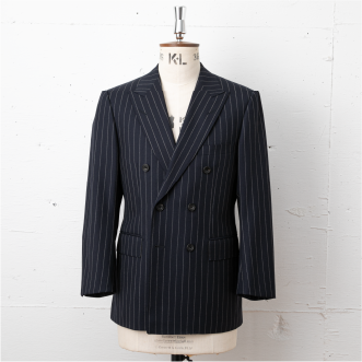 Fox Brothers(フォックス ブラザーズ) クラシックフランネル ネイビー