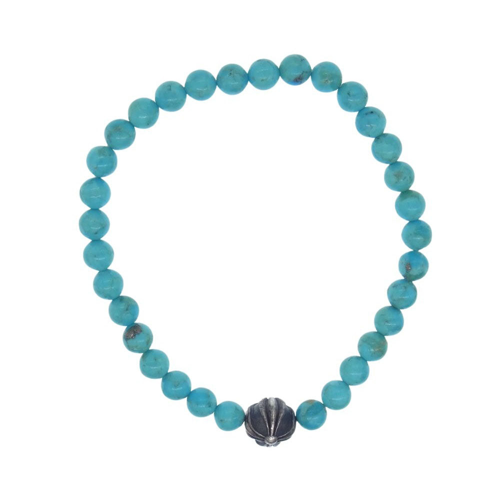 CHROME HEARTS クロムハーツ（原本無） BEAD 6mm ターコイズ ビーズ