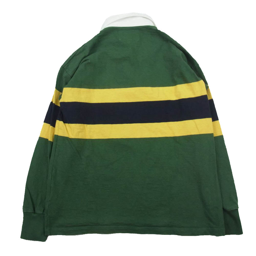The REAL McCOY'S ザリアルマッコイズ CLIMBERS' STRIPED RUGBY SHIRT