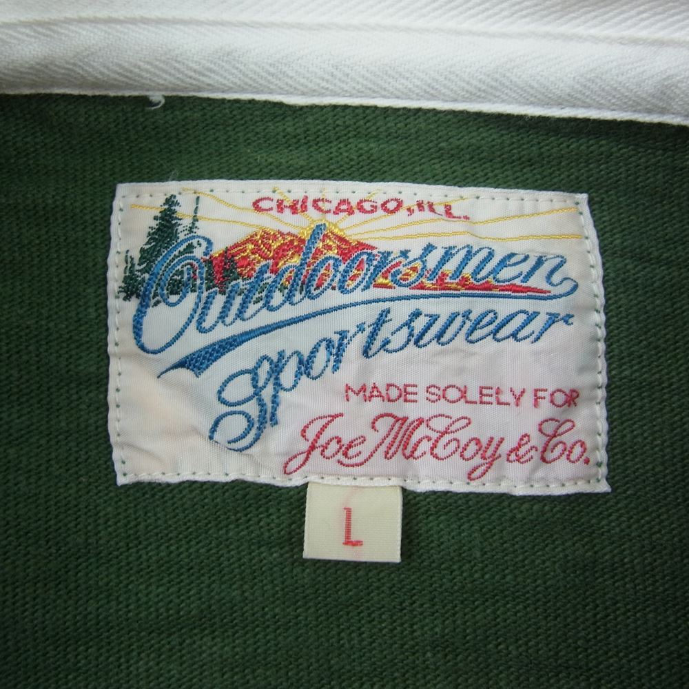 The REAL McCOY'S ザリアルマッコイズ CLIMBERS' STRIPED RUGBY SHIRT