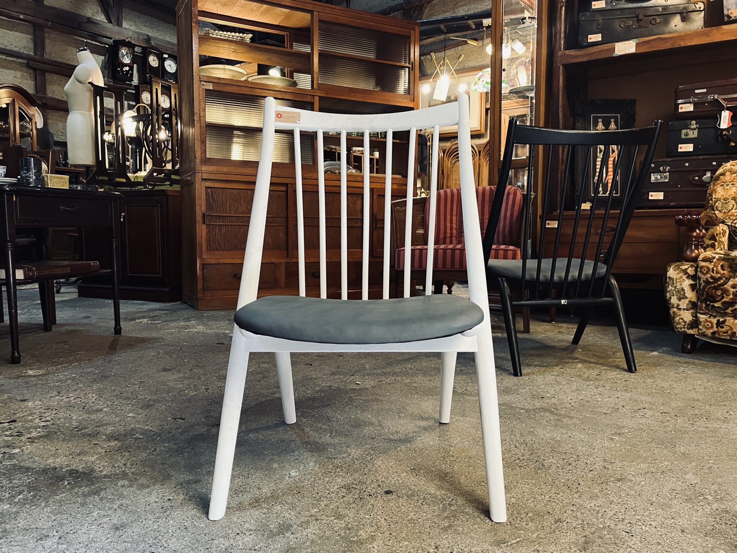 飛騨産業 HIDA キツツキ ビンテージ CASCADA カスケードチェア レッド