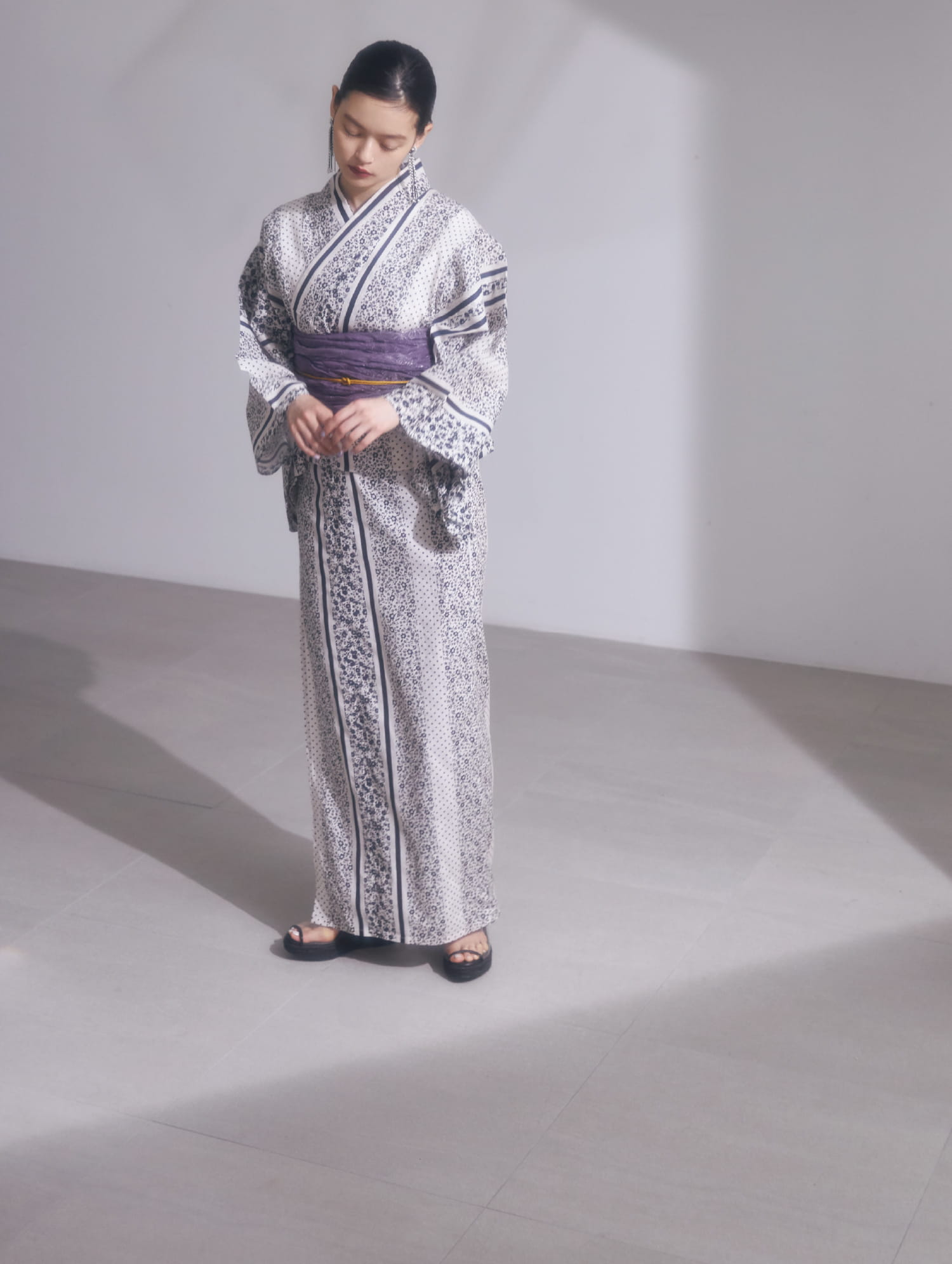 2021 YUKATA collection 4デザインの浴衣とリボンマスクのセット