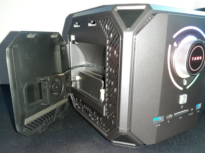 ACEMAGIC TANK ミニPC RTX3070 i9-12900H ACEMAGIC's Cube-Shaped Mini