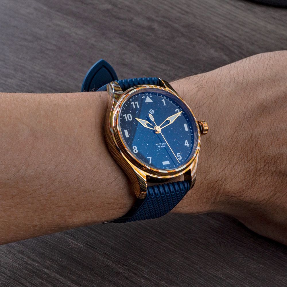 Purple BGW9 — PEARL DIVER 40 mm (NH38A No-date) | WICKED WATCH