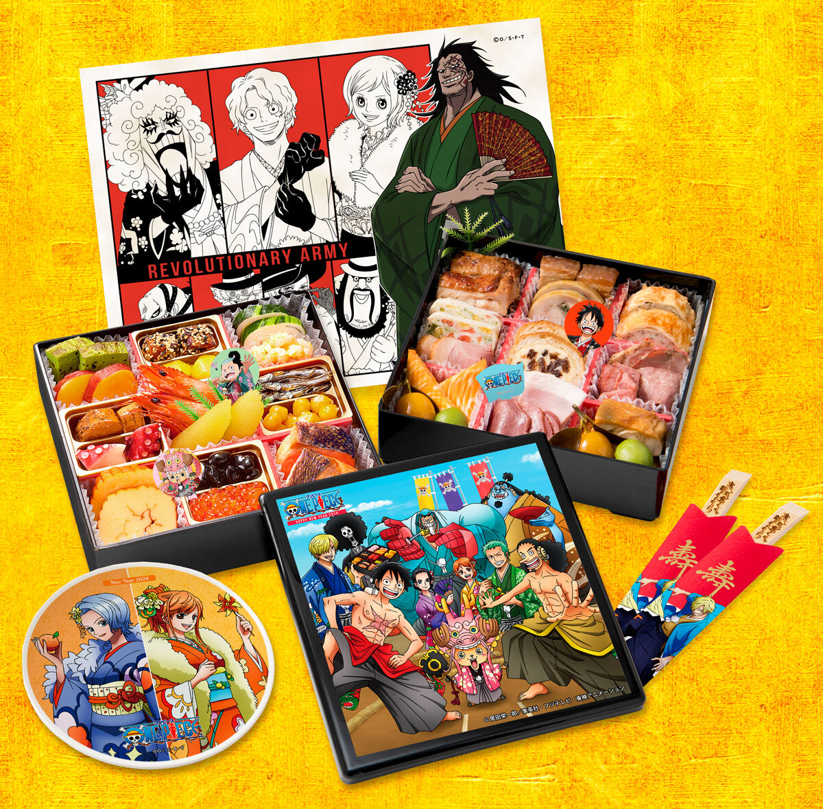 新商品】「ワンピースおせち2024」受注スタート！ : ONE PIECE 麦わら