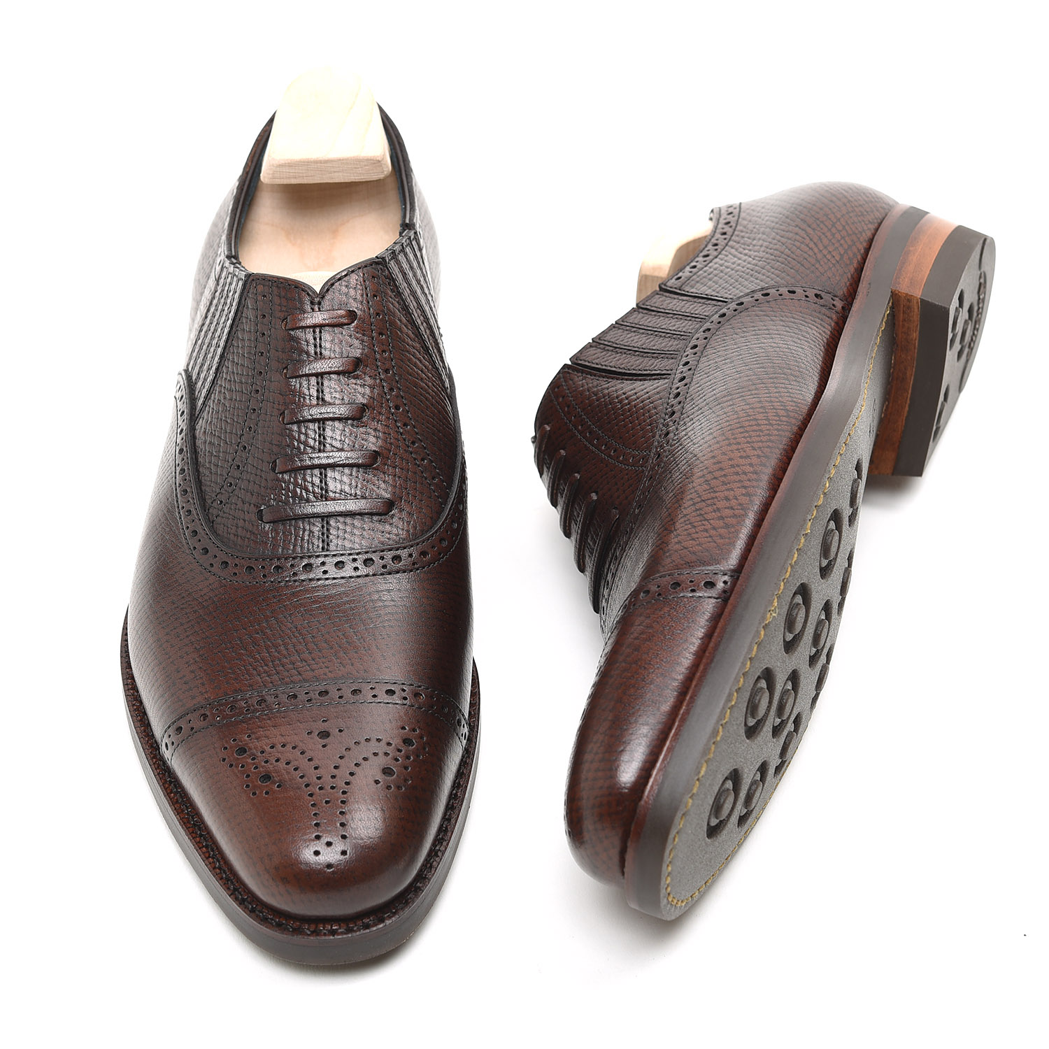 誂靴 | JOE WORKS JOE-0 LAZYMAN(セミブローグ) ハッチグレインサドル