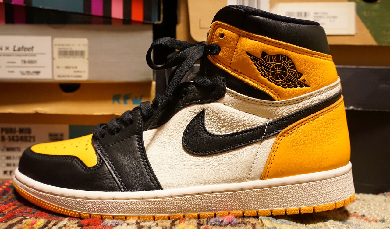 NIKE AIR JORDAN 1 HIGH OG TAXI : ああ、好きに走ればいいじゃない