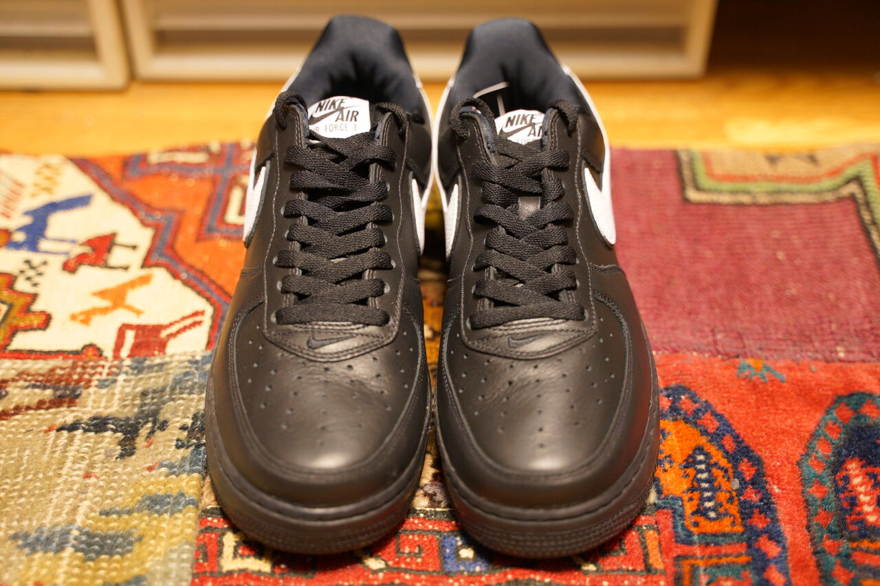NIKE AIR FORCE 1 LOW RETRO QS BLACK 2024 : ああ、好きに走ればいい