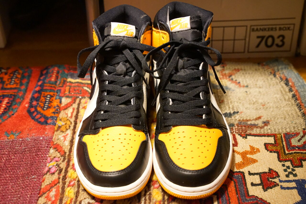 NIKE AIR JORDAN 1 HIGH OG TAXI : ああ、好きに走ればいいじゃない