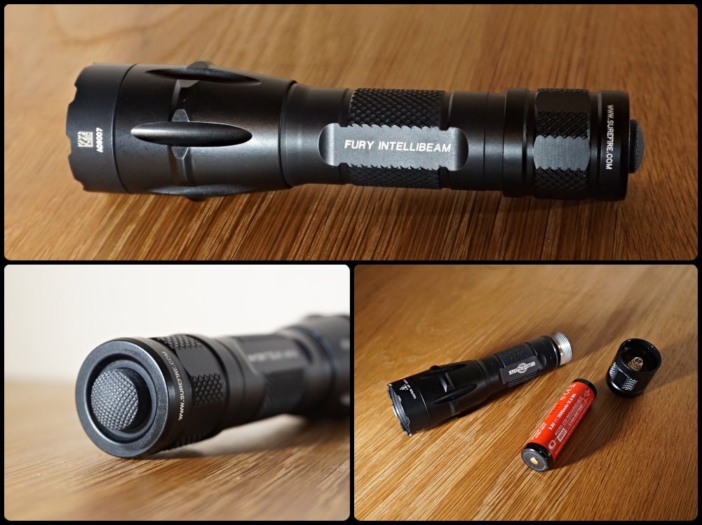 SUREFIRE(シュアファイア)FURY IB DF ILTELLI BEAM搭載 MAX1500lm