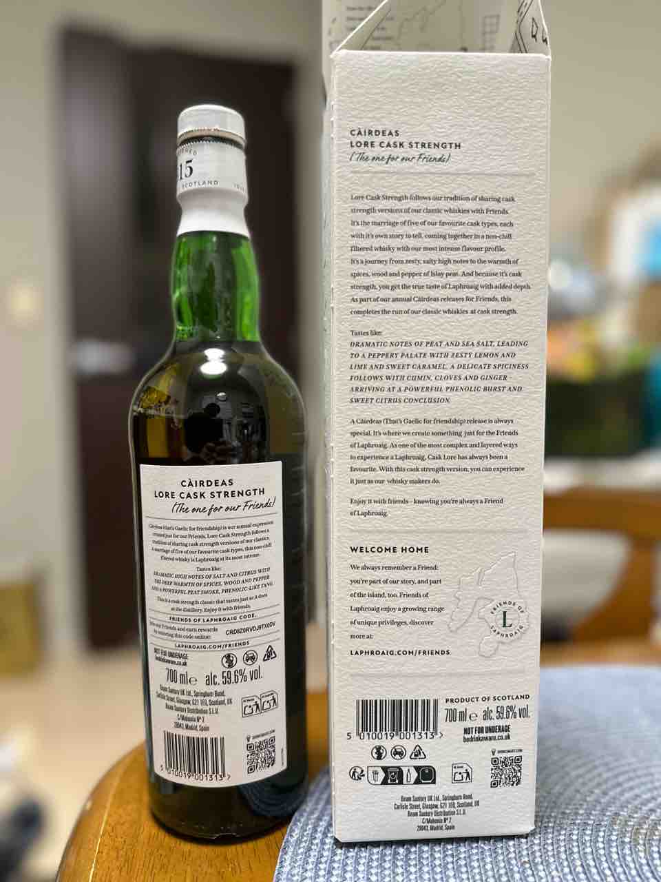 テイスティング] ラフロイグ カーディス 2025 ロア カスクストレングス