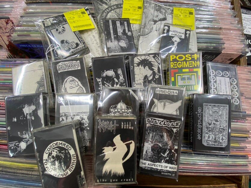 貴重カセットテープが中古で入荷！ : ディスクユニオン新宿パンク