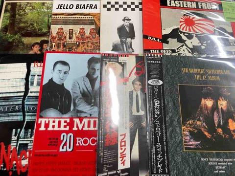 70'S PUNK / GARAGE / 80'S HARD CORE / NEW WAVEなど名盤LP入荷