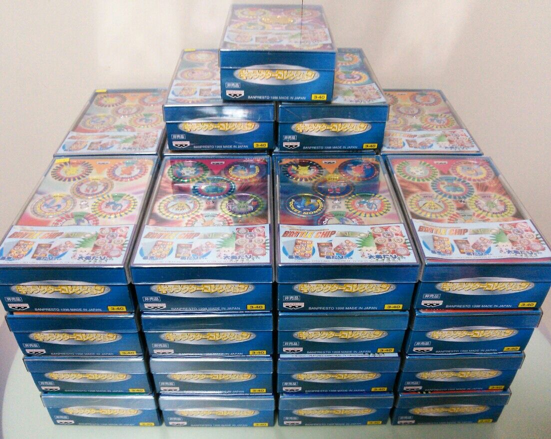 ポケモン バトルチップ ネオ 金のメダル BATTLECHIP バンプレスト