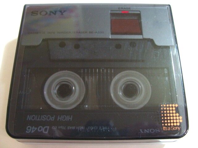 カセットテープのメンテ SONY BE-A200 : さくの家電のーと