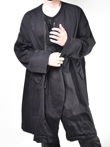 JULIUS[ユリウス] / GORDINI POLY CUT DENIM OVER COAT デニムオーバー
