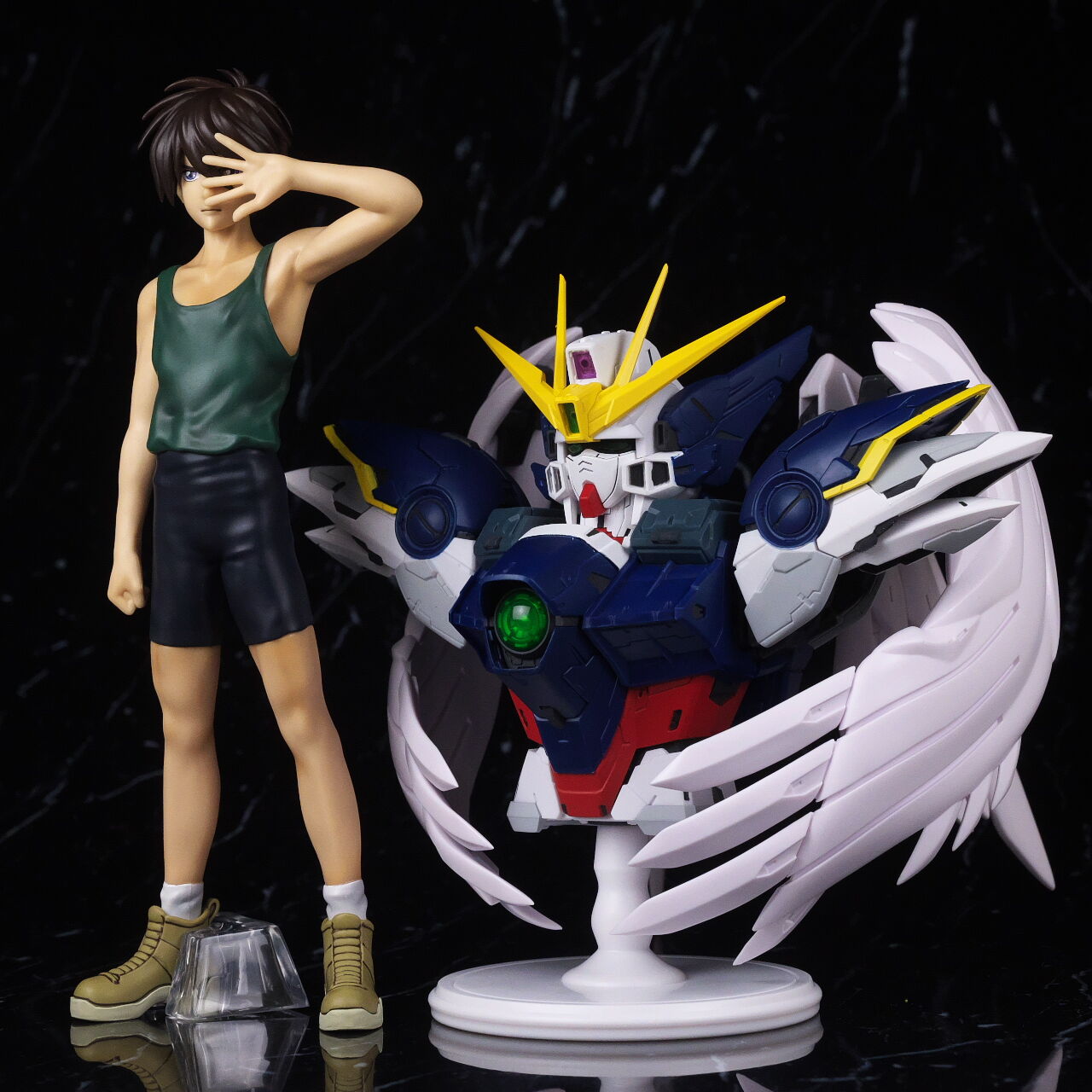 ガンダムW 一番くじ ラストワン賞 ウイングガンダムゼロEW BUSTISAN