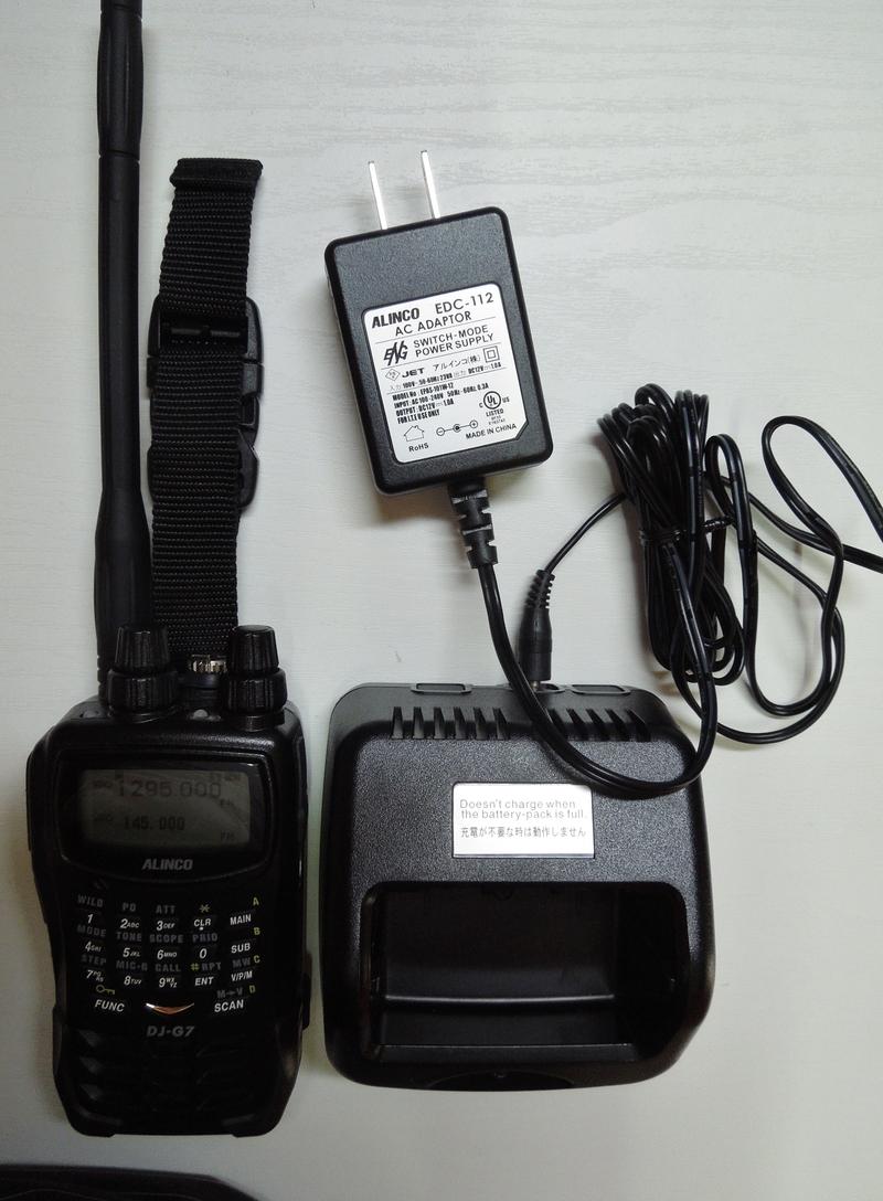 ALINCO DJ-G7 1200MHZ トリプルバンド ALINCO DJ-G7 1200MHZ トリプル