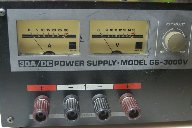 DIAMOND GS-3000V 電流・電圧計動作しない : JHGのブログ