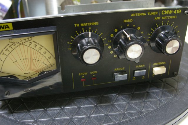 DAIWA アンテナチューナー スルー不良 : JHGのブログ