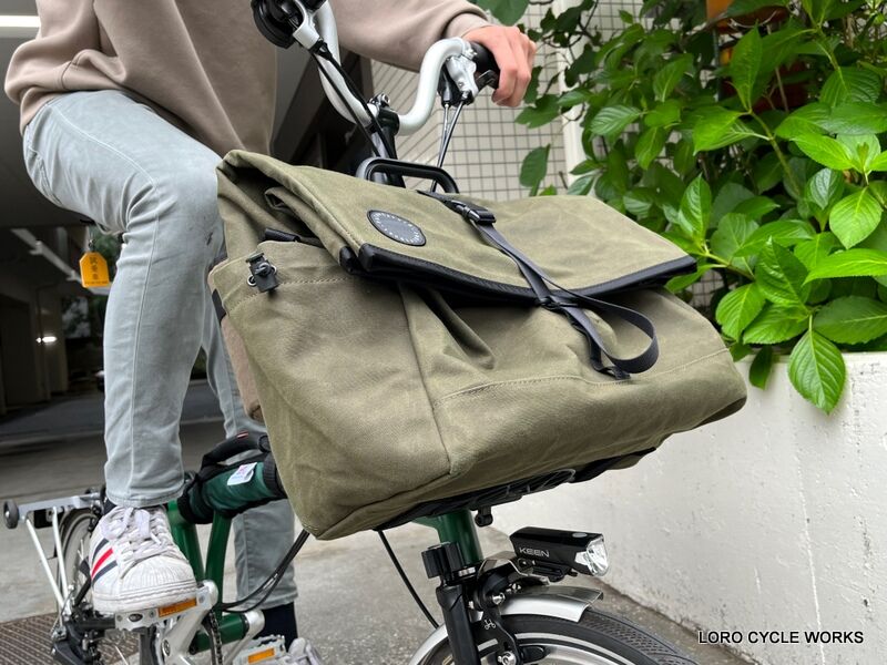 FAIRWEATHER』のBROMPTON用フロントバッグが発売決定！ : LORO CYCLE WORKS