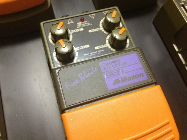 ☆ペダル検証 第56弾 Maxon Fire Blade Effector Board編 : ジナパパ