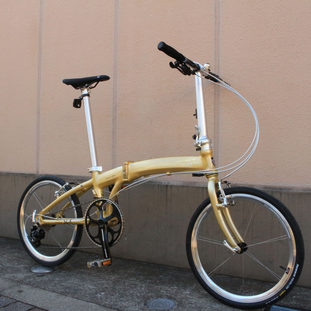 DAHON（ダホン）［Mu SLX］のプレミアムゴールドがやっと入荷しました