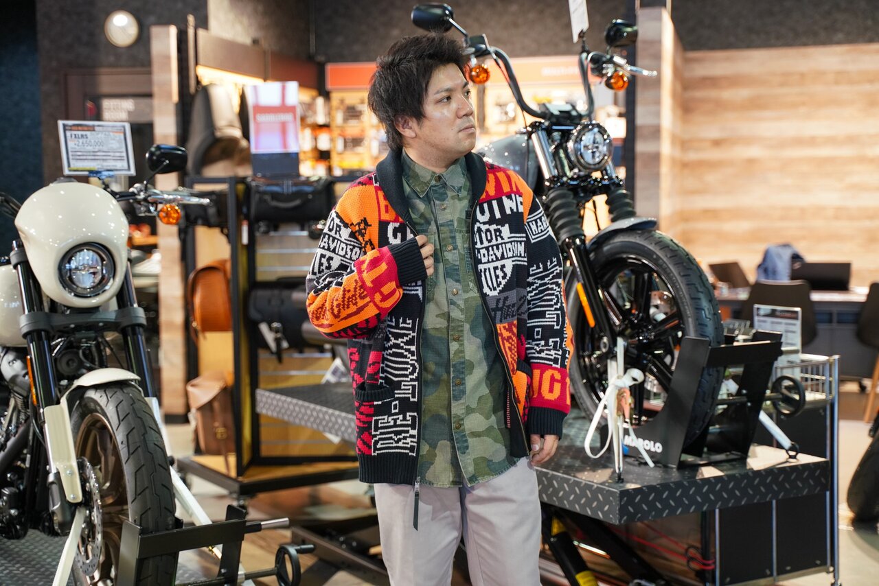 新作のカウチンニットのご紹介✨ : HARLEY-DAVIDSON SAKURAI BLOG